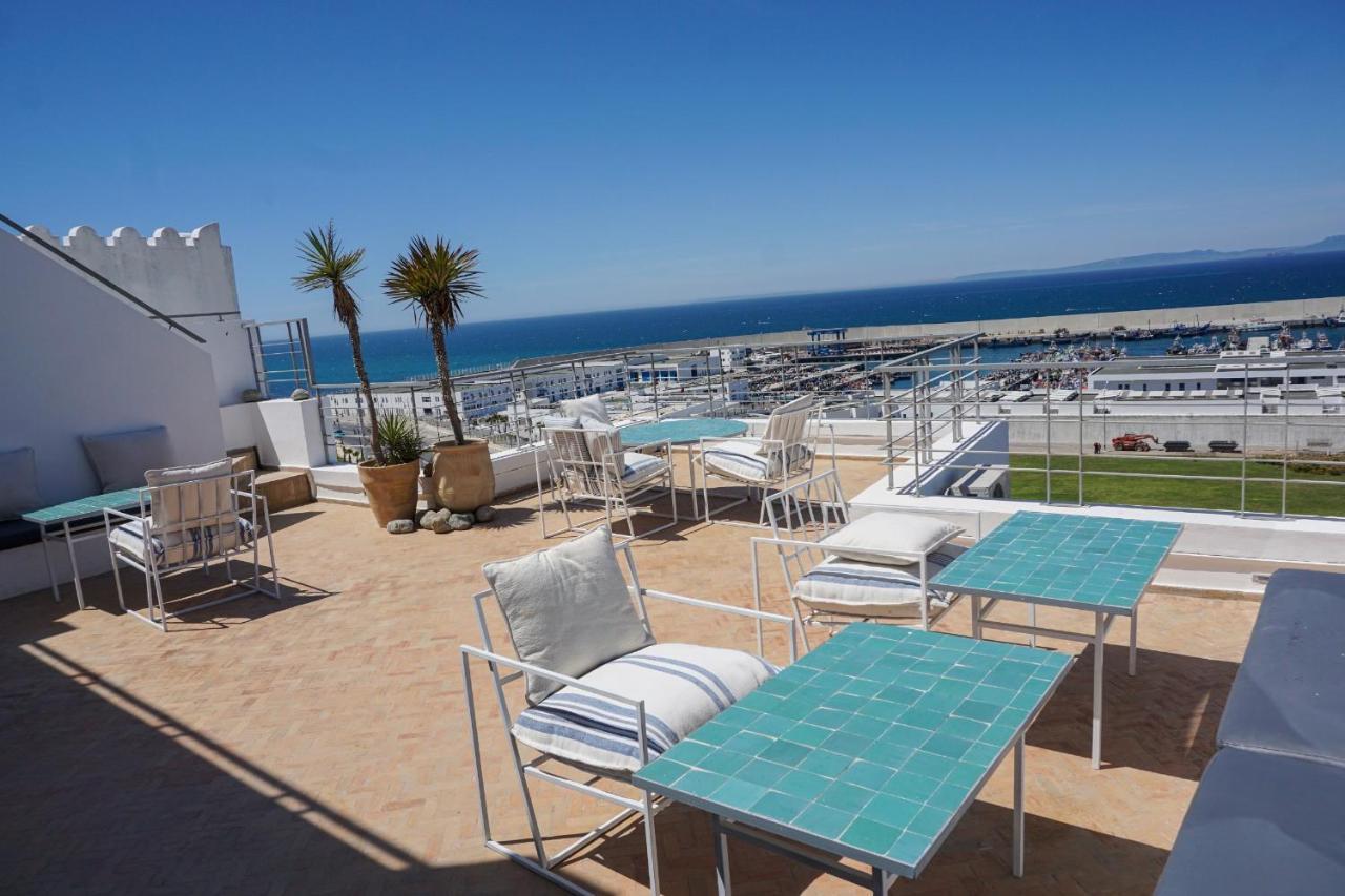 Vue Imprenable Le Balcon De Tanger Hotel Bagian luar foto