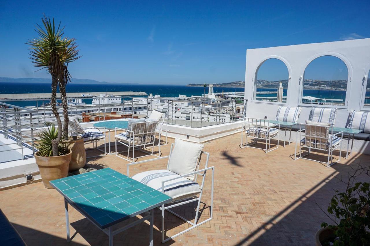 Vue Imprenable Le Balcon De Tanger Hotel Bagian luar foto