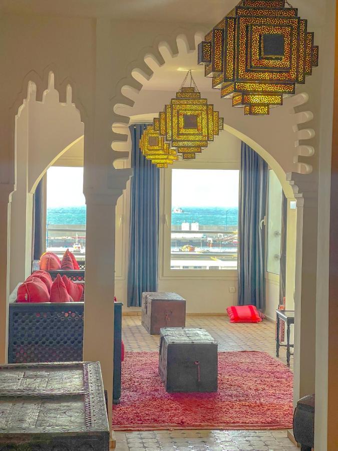 Vue Imprenable Le Balcon De Tanger Hotel Bagian luar foto