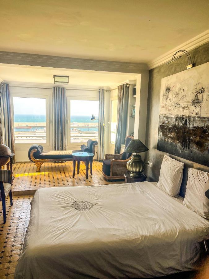 Vue Imprenable Le Balcon De Tanger Hotel Bagian luar foto
